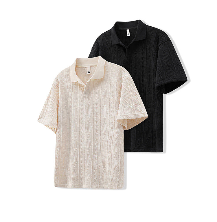 Allen Rivers Men's Summer Retro Lapels Polo