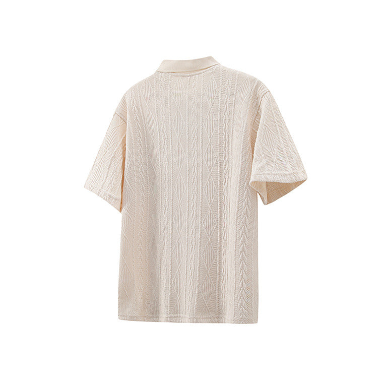 Allen Rivers Men's Summer Retro Lapels Polo